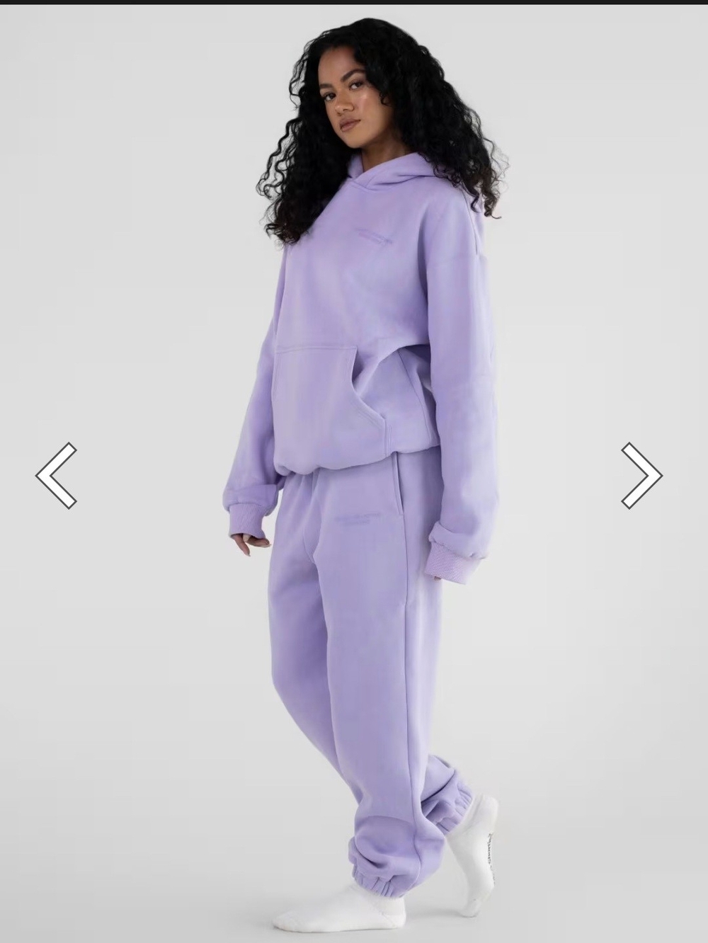 Comfrt Collection Pastel Edit Hoodie Limited Edition: Lavender NWOT - Picture 3 of 7